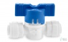 Краник пластиковый 1/4"-1/4"