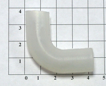 Силиконовая трубка угловая А11 (4см)