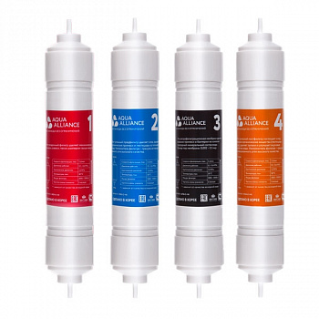 Комплект фильтров для очистки воды Aqua Alliance (14 дюймов), без коробки