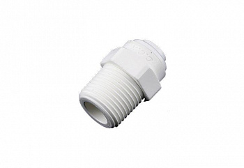 Фитинг 1/4"-3/8" прямой, MIC-009 (ц/р)