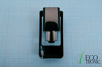 Краник для кулера, синий Ecotronic V20 (внутр.резьба, нажим "кружкой", цвет черный)