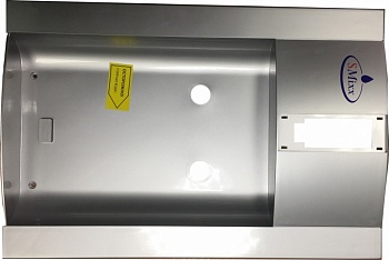 Лицевая панель, верхняя к модели SMixx 16L/E, серебро